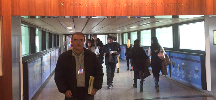 Herculis na Conferência da AIEA, na Áustria