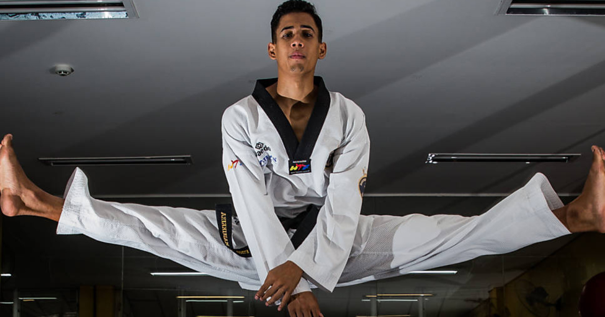 O lutador de taekwondo quase fica de fora da disputa das Olimpíadas