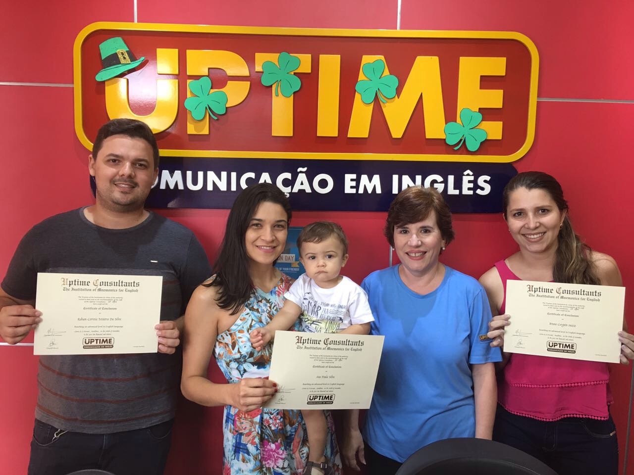 Primeiros fluentes em inglês da UPTIME Ji-Paraná (RO)