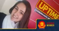 Laura Miranda é aluna do College na unidade de Bragança Paulista